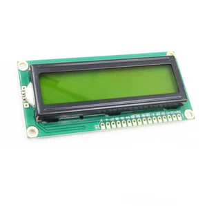 Modulo Display Lcd Retroilluminazione Giallo 1602 16X2 Hd44780 Personaggio Lcm Nuovo B2AM - Foto 1 di 5