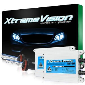 XtremeVision AC 55W H11 HID Xenon Kit - 4300K 5000K 6000K 8000K 10000K