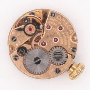 Vintage Omega Caliber 650 17-Jewel Wristwatch Movement, Runs - Picture 1 of 5
