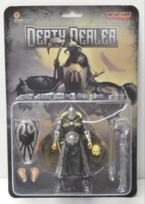 Figura de acción Frank Frazetta's Death Dealer Heavy Armor deluxe escala 3,75" Foto 1 de 4