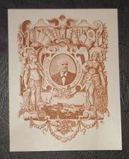 Exlibris Hildebrandt / Hermann Kluge Altenburg/ Heraldik