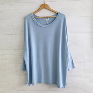 NWT Elsie & Zoey - Pale Blue oversized dolman sweater, M/L - Picture 1 of 5