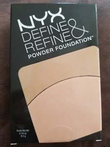 NEW/SEALED NYX Define & Refine Powder Foundation-Light(PM) - Picture 1 of 4