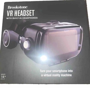 Brookstone VR Headset with Built-In Headphones - Picture 1 of 1