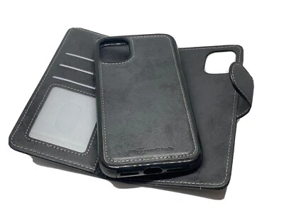 Snap Back 2 in 1 Detachable Magnetic Leather Wallet Case 4 iPhone 11 & iPhone XR - Image 1 of 4
