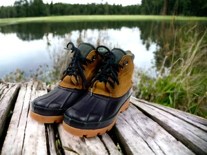 Stivali London Fog Duck stile Ridge 114201 stivali impermeabili isolati donna 8 M - Foto 1 di 15