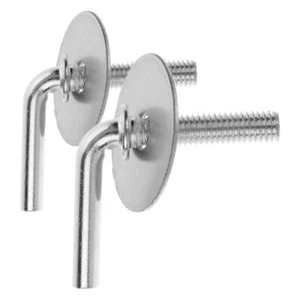 2 Pcs Electric Fan Base Screws Computer Hardware Door Covers Decorative - Afbeelding 1 van 12