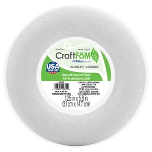 Corona de espuma de poliestireno-6""X1,25"" (Paquete de 3) - Imagen 1 de 1
