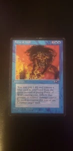 Magic The Gathering MTG Force of Will Alliances Blue Uncommon EX/LP - Picture 1 of 4