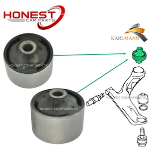 For HYUNDAI SANTE FE 2000-2006 FRONT WISHBONE CONTROL ARM BUSHS X2 Karlmann - Picture 1 of 3