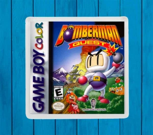 BOMBERMAN QUEST NINTENDO GAMEBOY COLOR FRIDGE MAGNET IMAN NEVERA - Imagen 1 de 1