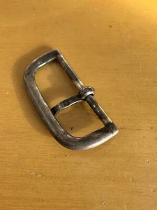 1916 Sterling Silver Watch Strap Buckle 22mm Ref F - Picture 1 of 3