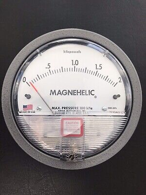 Dwyer Magnehelic Differential Pressure Gauge 0-2 KPA 2000-2KPA • 31.95£