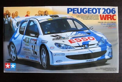 Così modello Rad! TAMIYA 1/24 Peugeot 206 WRC Steal! - Immagine 1 di 4