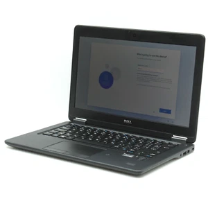 Dell Latitude E7250 Windows 11 Laptop i5 5300U 12" HD 8GB 512GB SSD HDMI Slovak - Afbeelding 1 van 16