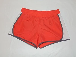 Tek Gear Womens Running Training Shorts Medium Waist 29" Polyester Orange - Picture 1 of 8