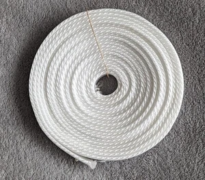 WEISSES GURTBAND, gepolstertes Gewebe, Polypropylen ideale Riemen, Blei, Kragen, Gürtel - Bild 1 von 3