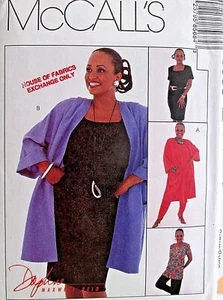 Womens Dress Pattern Misses size 16 18 20 w/ Jacket - Picture 1 of 1