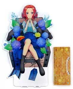 Miku Nakano BIG Acrylic Stand The Quintessential Quintuplets Used 11.8x7.0in - Picture 1 of 1