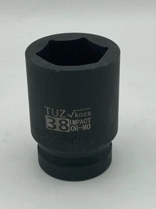 Enchufe de impacto de 6 puntos de 1 pulgada de 38 mm TUZkozs - Imagen 1 de 7