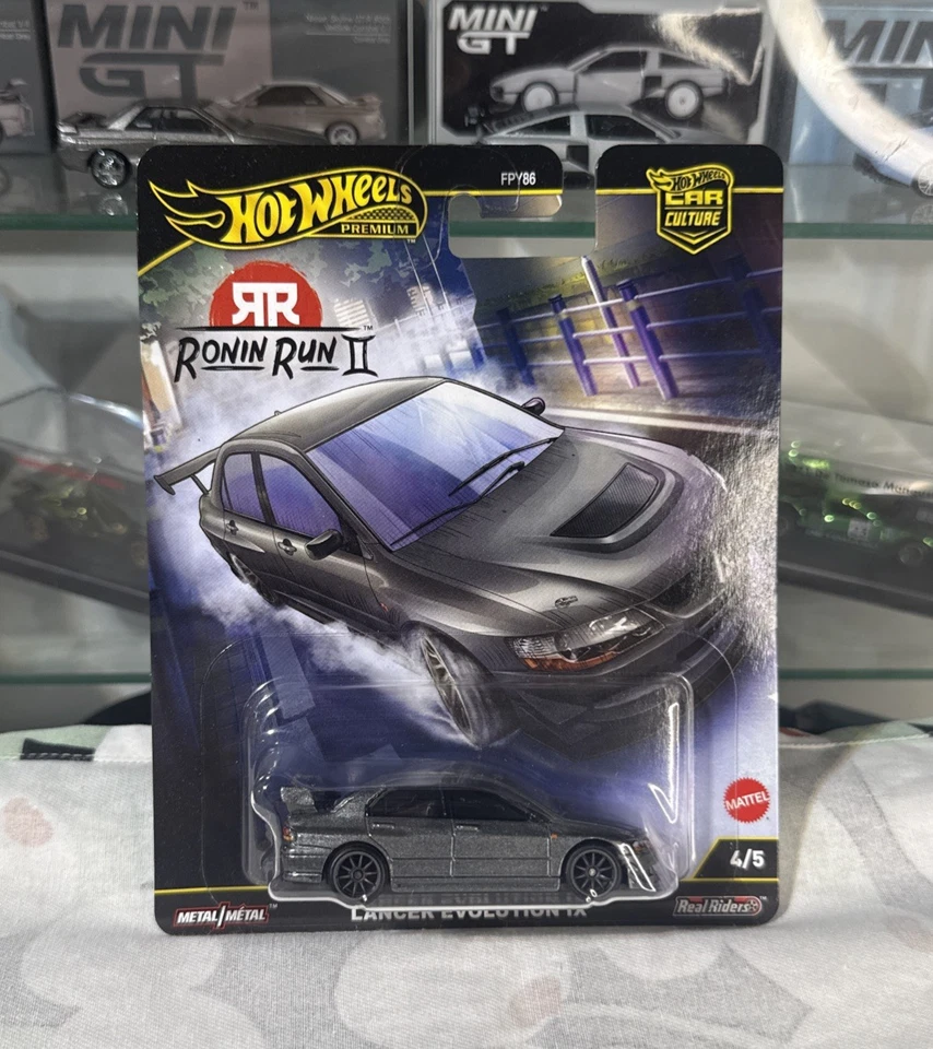 Hot Wheels Car Culture Ronin Run 2 Lancer Evolution IX #4 - Image 1 of 1