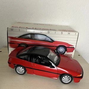 Coche modelo Mitsubishi Eclipse GS 1988 DOHC 16 turbo concesionario promoción 1/16 con caja - Imagen 1 de 23