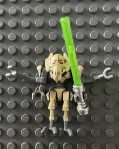 Lego sw0254 General Grievous - Piernas dobladas, armadura bronceada 2010-12 Star Wars minifigura - Imagen 1 de 2