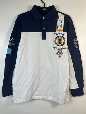 AERONAUTICA MILITARE Manga Larga Bordada Pattuglia Acrobatica Talla M Foto 1 de 4