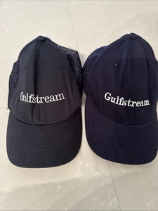 2 Gulfstream Aerospace Corporation verstellbare Riemen Kappe Mütze Cintas blau - Bild 1 von 5
