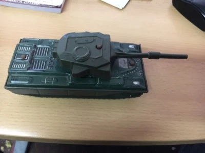 vintage toy tank Joustra 49 DGE france - Image 1 of 4