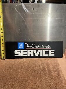 Vintage GM Mr Goodwrench Service Sign
