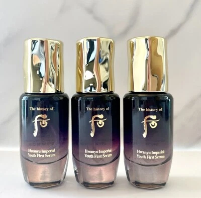 【3 PCs】The History of Whoo Hwanyu Imperial Youth First Serum 15ml x 3 = 45ml - Image 1 of 4