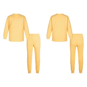 Kids Boys Girls Undershirt With Pants Rabbit Print Top Trousers Outfit Winter - Picture 1 of 41