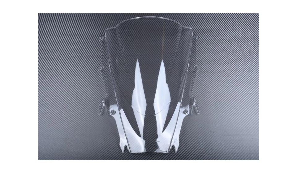 Bulle Transparente + Carbone Bleu / Saute Vent TRIUMPH DAYTONA 675 2009-2012 - Photo 1/4