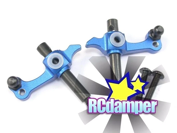 GPM ALLOY FRONT KNUCKLE ARM B TAMIYA WR02 WILD WILLY 2 DT03T BLITZER BEE WW2021 - Image 1 of 1