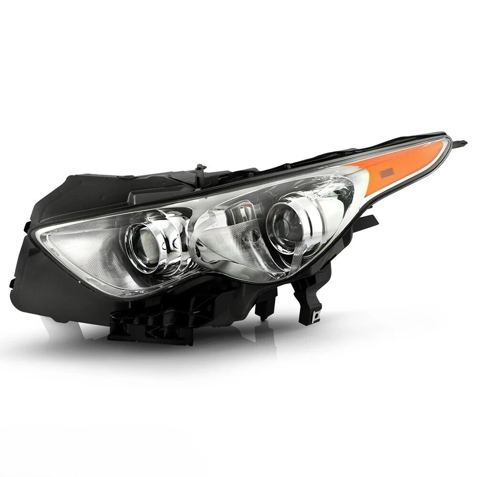 Headlight For 2009-2017 Infiniti FX35 FX50 QX70 w/o Sport Pkg Non-AFS Driver Foto 1 de 1