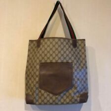 GUCCI GG Supreme Sherry Line Tote Bag