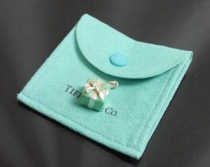 Auténtica Tiffany & Co. Caja de regalo vintage de plata de ley #9444 - Imagen 1 de 6