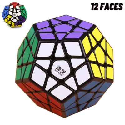 Megaminx 12 Sides 3x3x3 Magic Cube Brain Teaser 3D Twist Puzzle Toy Speed Cube - Image 1 of 4