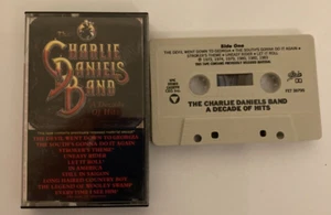 THE CHARLIE DANIELS BAND - A DECADE OF HITS - CASSETTE 1983 VG+/EX CS22 - Picture 1 of 1