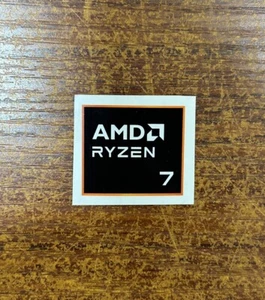 1x AMD Ryzen 7 Desktop / Laptop Custom Sticker Label (NEW) - Picture 1 of 1