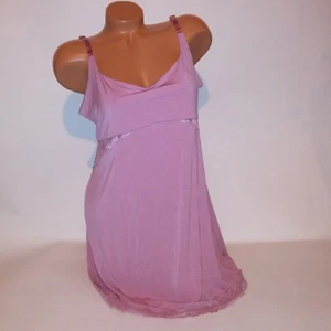 Victoria's Secret Dessous Negligee Slip XL rosa Modal Schnürbesatz kabellos neu - Bild 1 von 7