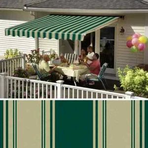 SunSetter Awning GARDEN GREEN FABRIC 19' Wide x 11'8" Projection (FABRIC ONLY) - Picture 1 of 1