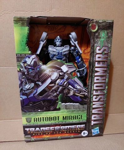 Transformers Autobot Mirage Deluxe Class IN HAND Movie 7 Rise of the Beasts TF7 Cover
