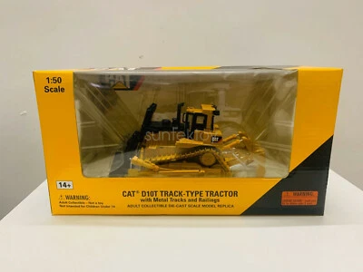 Norscot Cat D10T Track-Type Tractor 1/50 Scale Die-Cast Model New in Box 55158 - Image 1 of 4