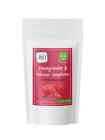 Pomegranate & Hibiscus Symphony Tea with hemp leaf Tea 40g.serve hot or chilled