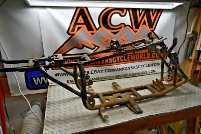 Q4-6 MAIN FRAME CHASSIS W BOS ONLY 01 POLARIS SPORTSMAN 90 2X4 2001 FREE US SHIP - Image 1 of 4