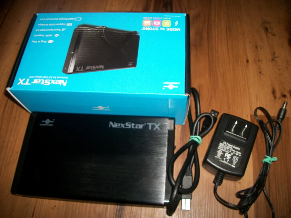 3.5" Sata 1-TB Hard Drive In NexStar TX External Enclosure USB 3.0 - Image 1 of 1