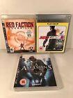 PS3 Bundle - Red Faction Guerrilla, Just Cause 2, Assassin's Creed