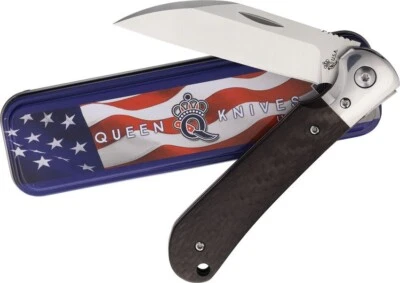 Queen 84 Pattern Folding Knife Bohler M390 Steel Blade Carbon Fiber Handle F84 Foto 1 de 4